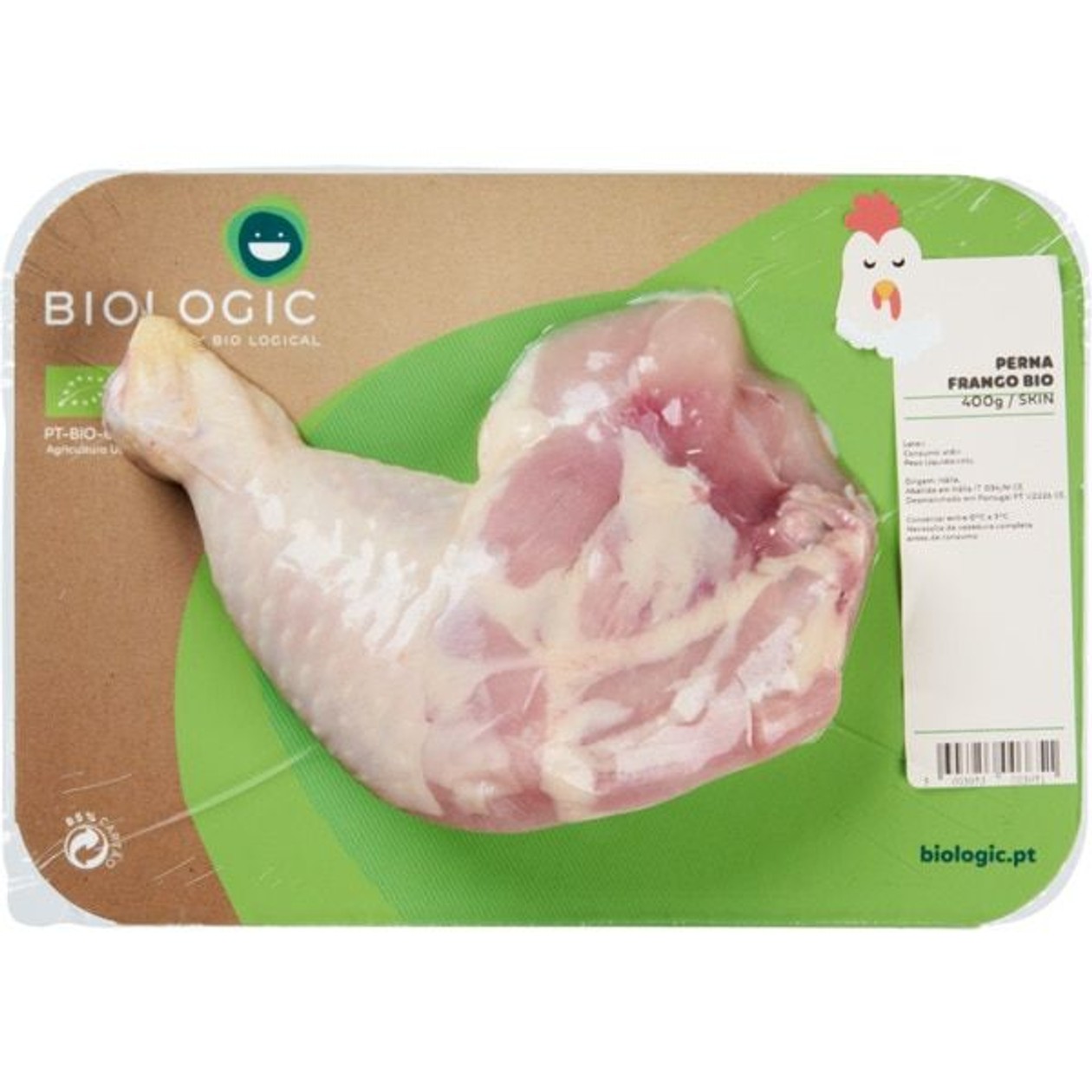 Biologic Organic Chicken Legs package 400 g