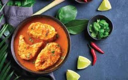 Swahili Fish Curry (Coconut Gravy) with Rice