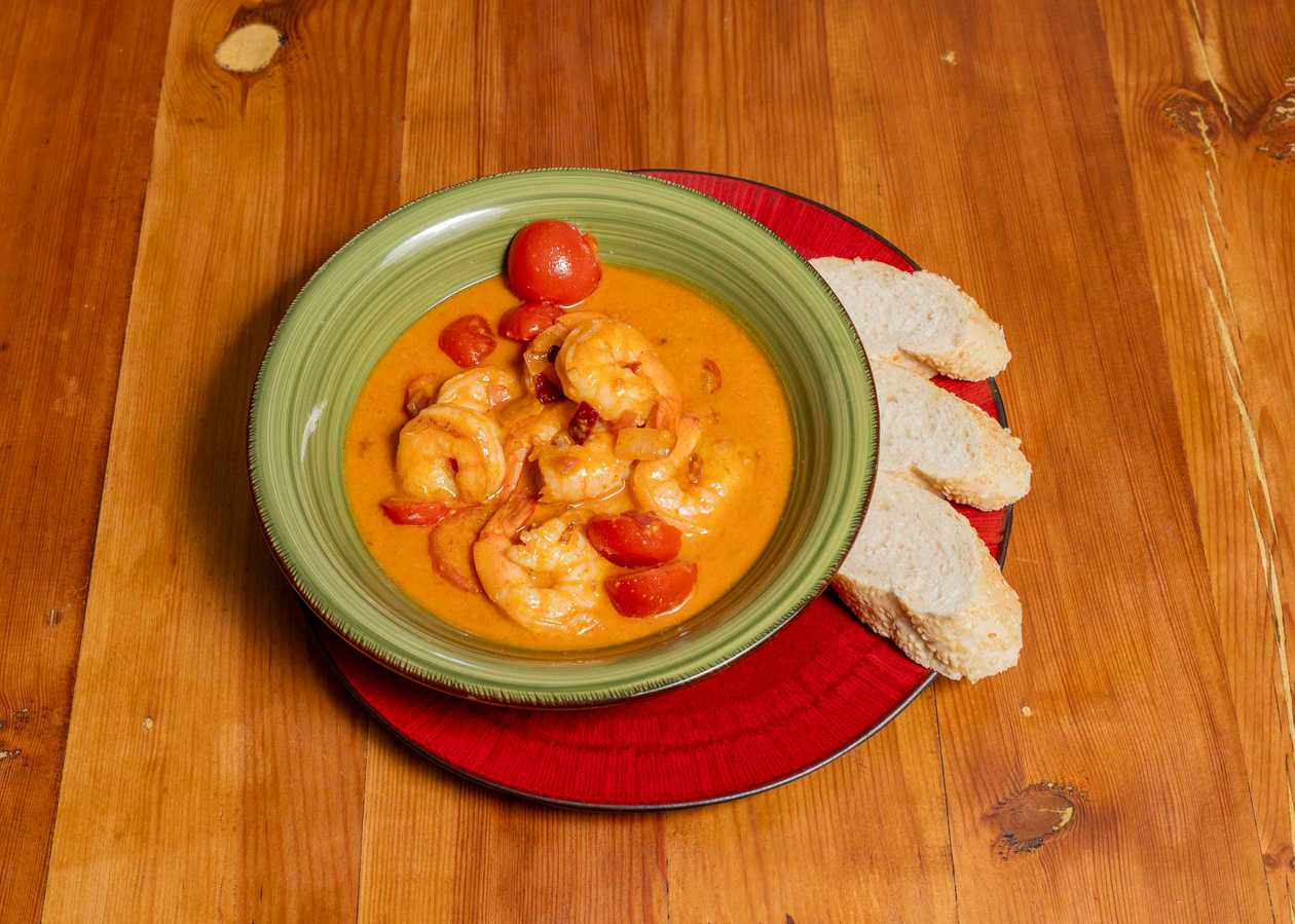 Garlic Butter Shrimp Pan