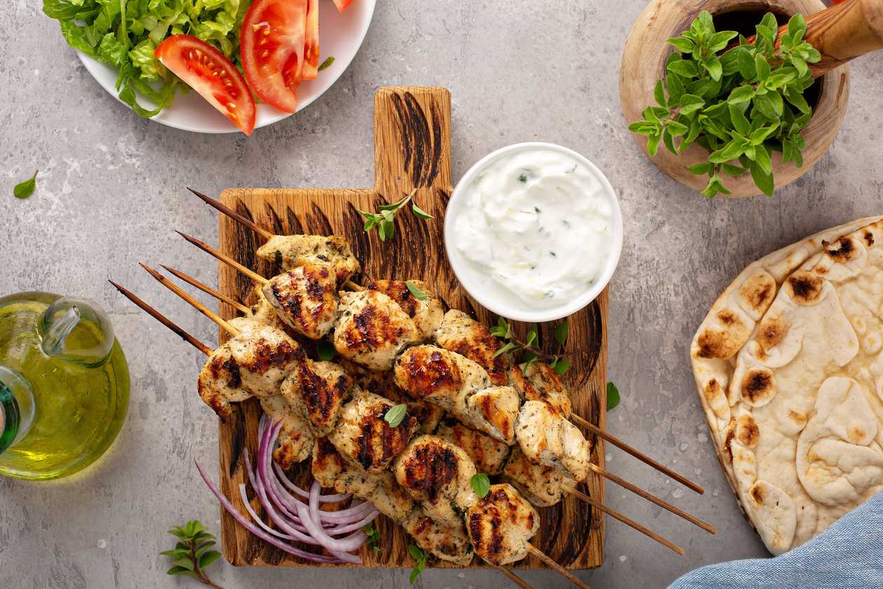 Souvlaki pui