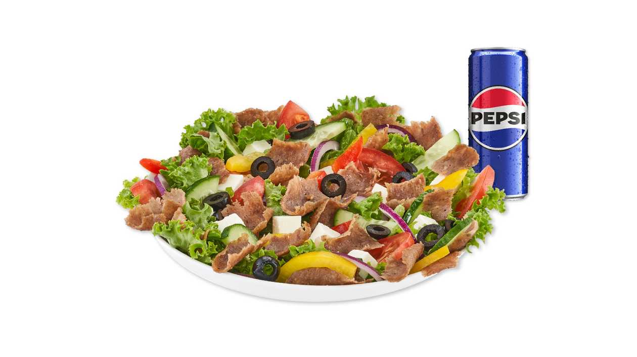 Sałatka Zahir Kebab, Pepsi 0,33l