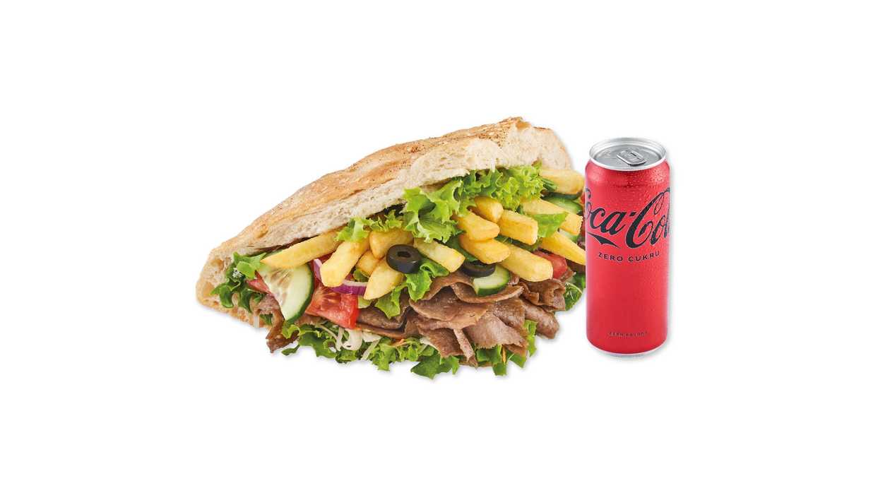 Kebab w Bułce, Coca-Cola 0,33l