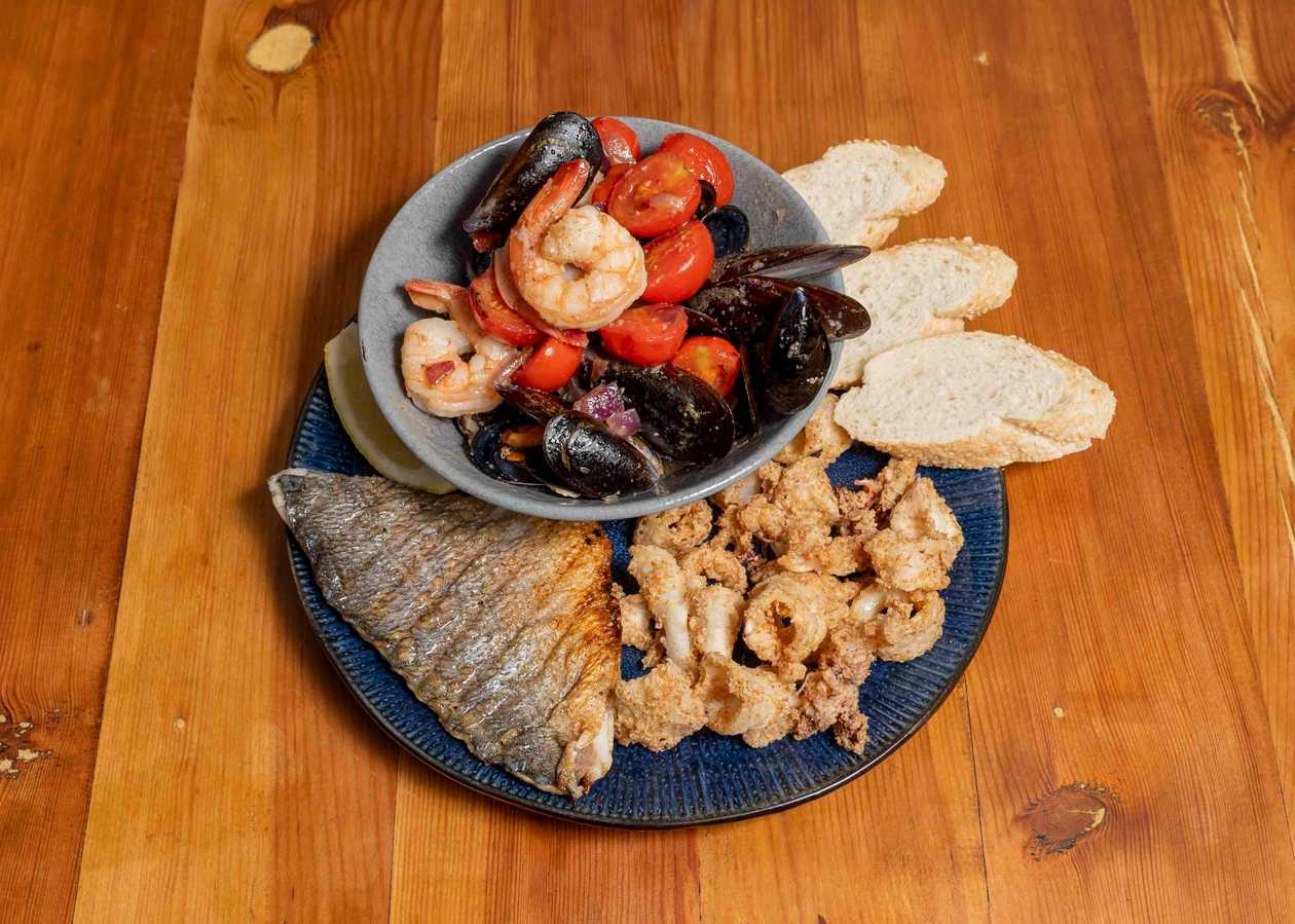 Seafood Antipasto Platter