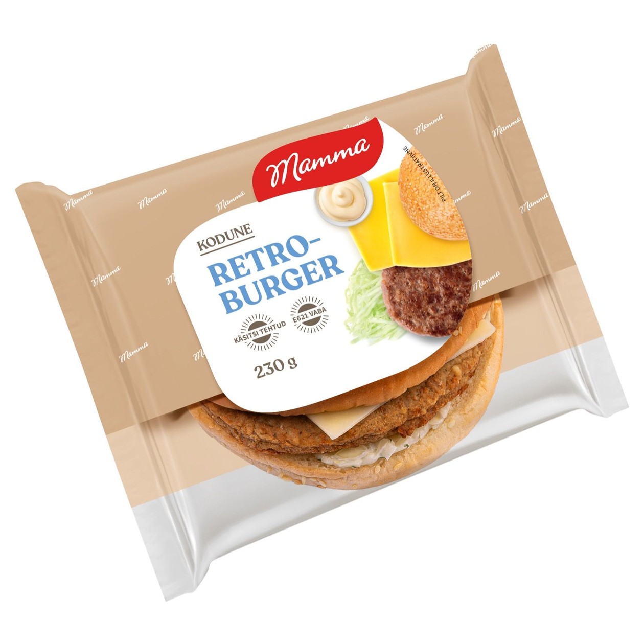 Mamma, Retroburger, 230g (expires soon)