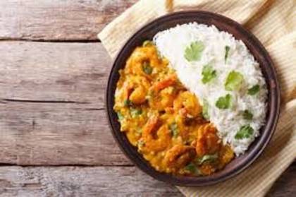 Swahili Prawns Curry (Coconut Gravy) with Rice