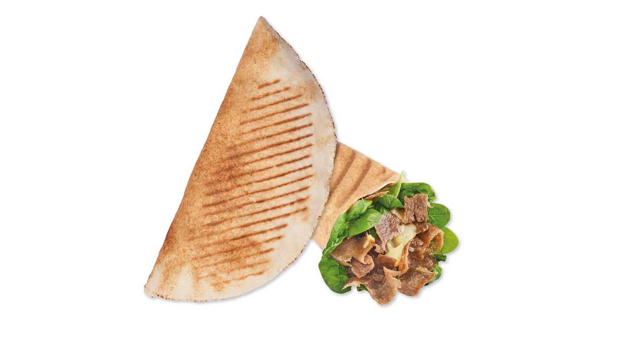 Rollo Kebab Szpinak (Średnie)