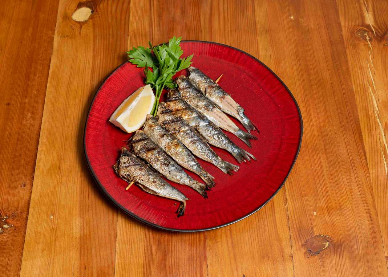 Skewered Sardines
