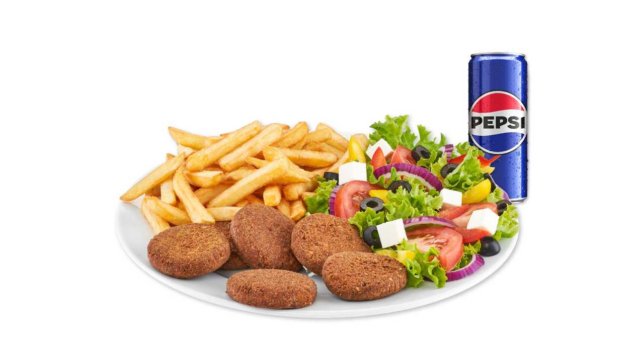 Talerz Falafel, Pepsi 0,33l