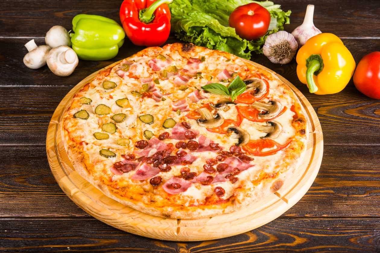 Pizza quattro carni - carnivora 42 cm