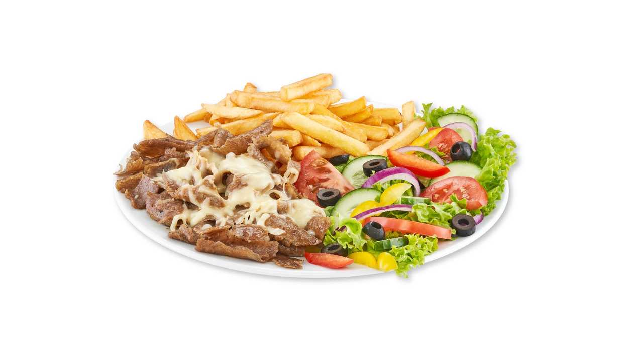 Talerz Kebab z Serem