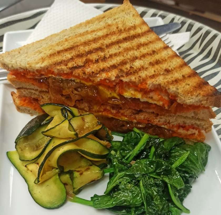 Chicken and Egg Sandwich