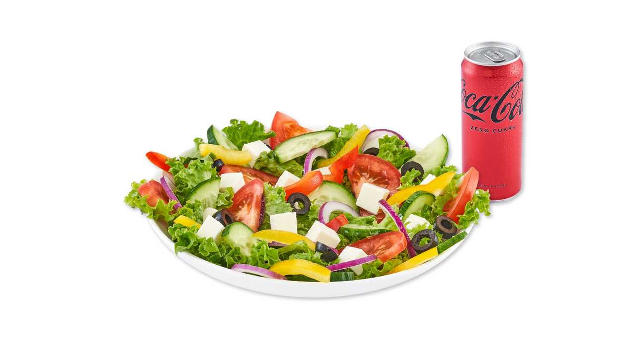 Sałatka Zahir Grecka, Coca-Cola 0,33l