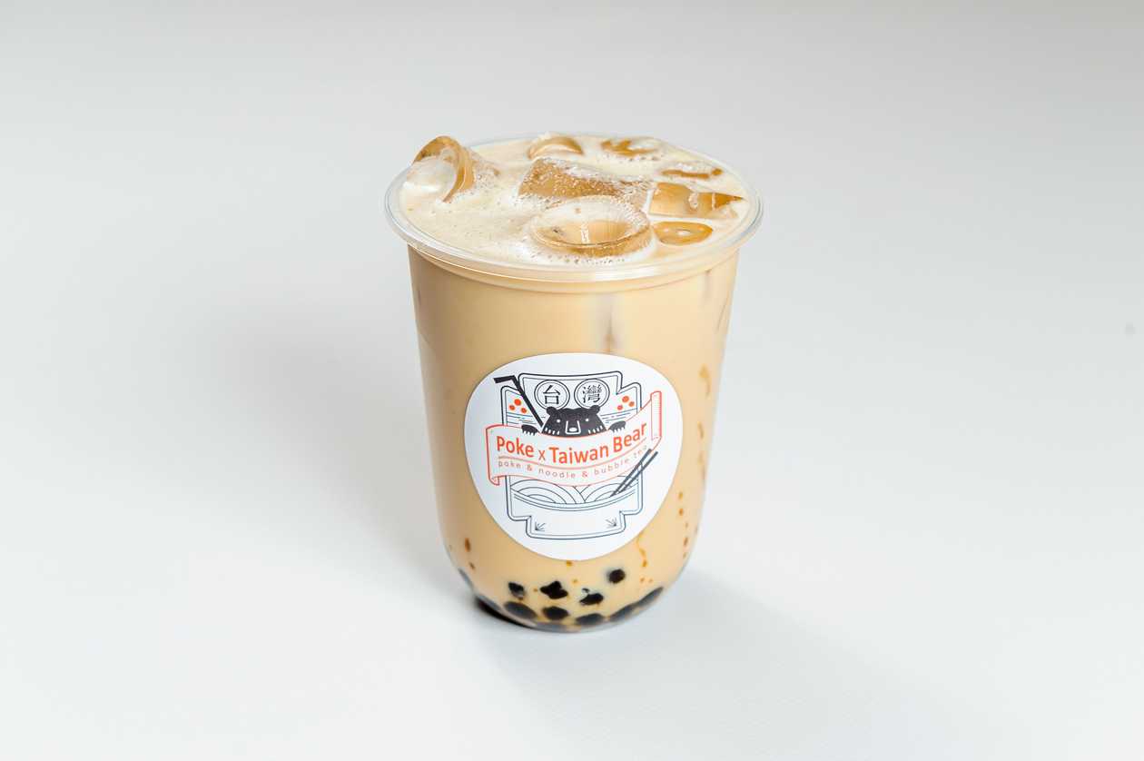 Klasyczna mleczna bubble tea