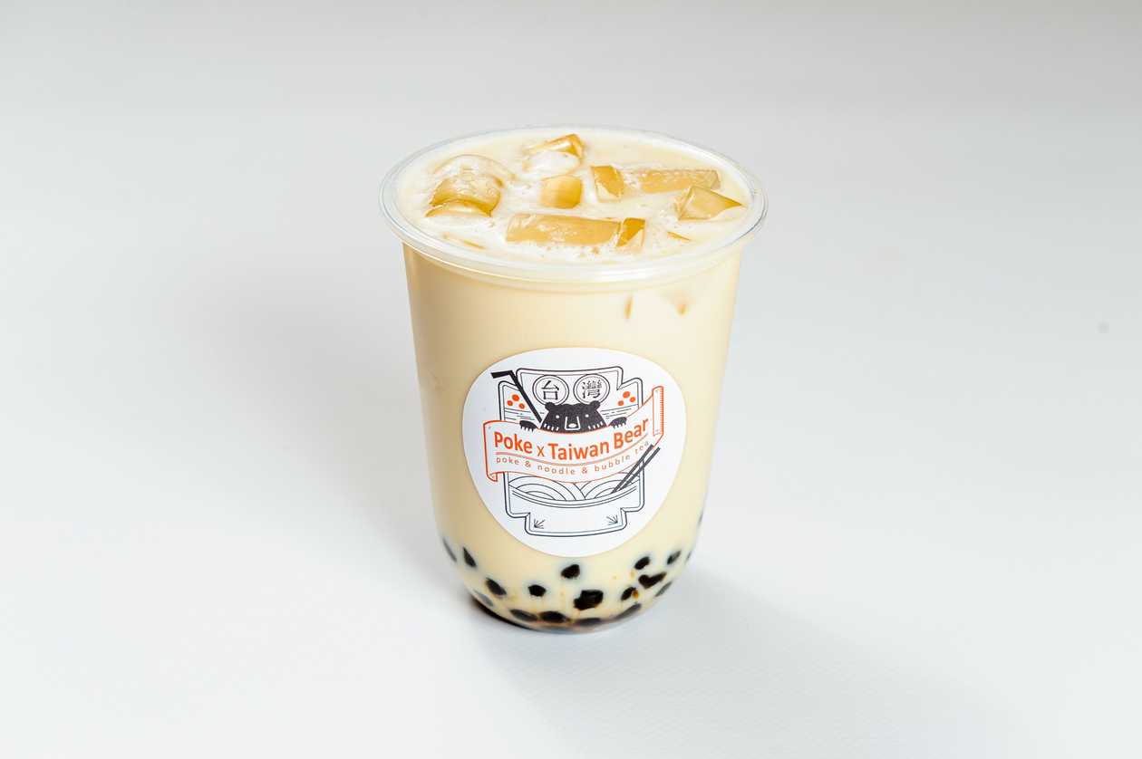 Mleczna Zielona Bubble Tea