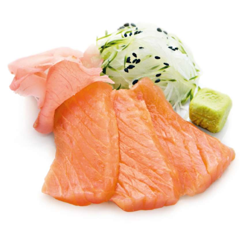 90. Lõhe sashimi