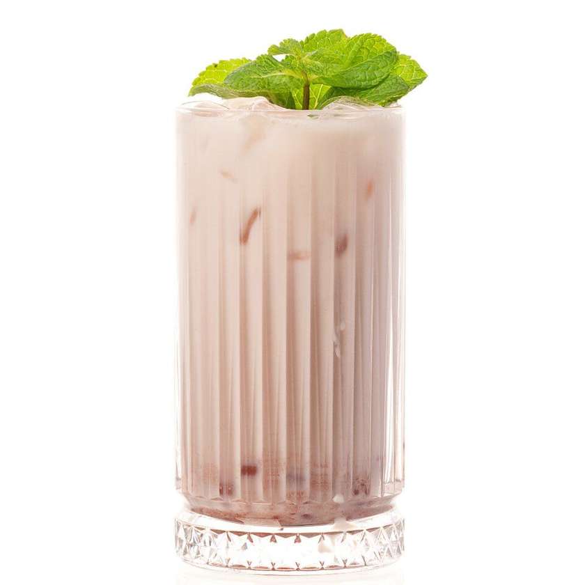 Strawberry bubble tea
