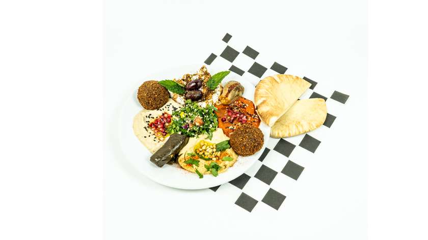 Middle Eastern plate