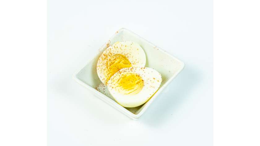 Hard-boiled egg