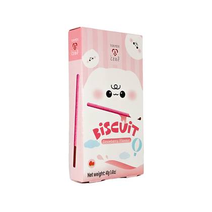Tokimeki Biscuit stick with strawberry flavor 40g
