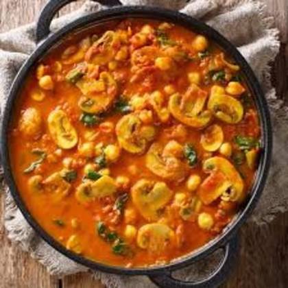 Mushroom Mutter Masala