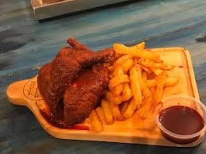 Poussin Chicken with Chips