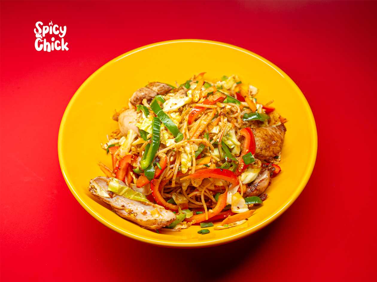 Spicy chicken Noodles
