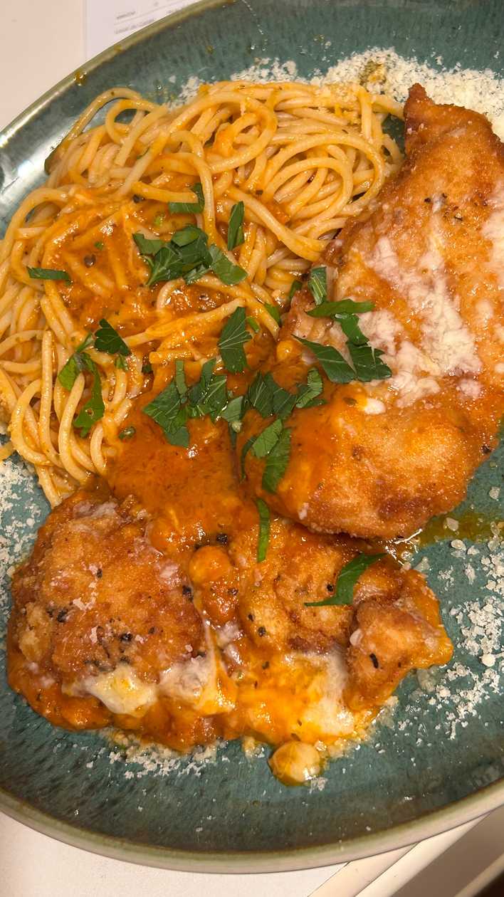 Parmegiana de Frango no Capricho