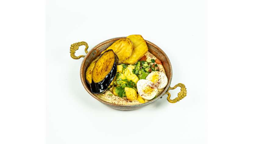 Sabich plate