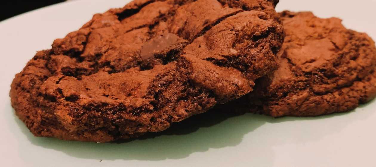 Giant Double Chocolate Cookie