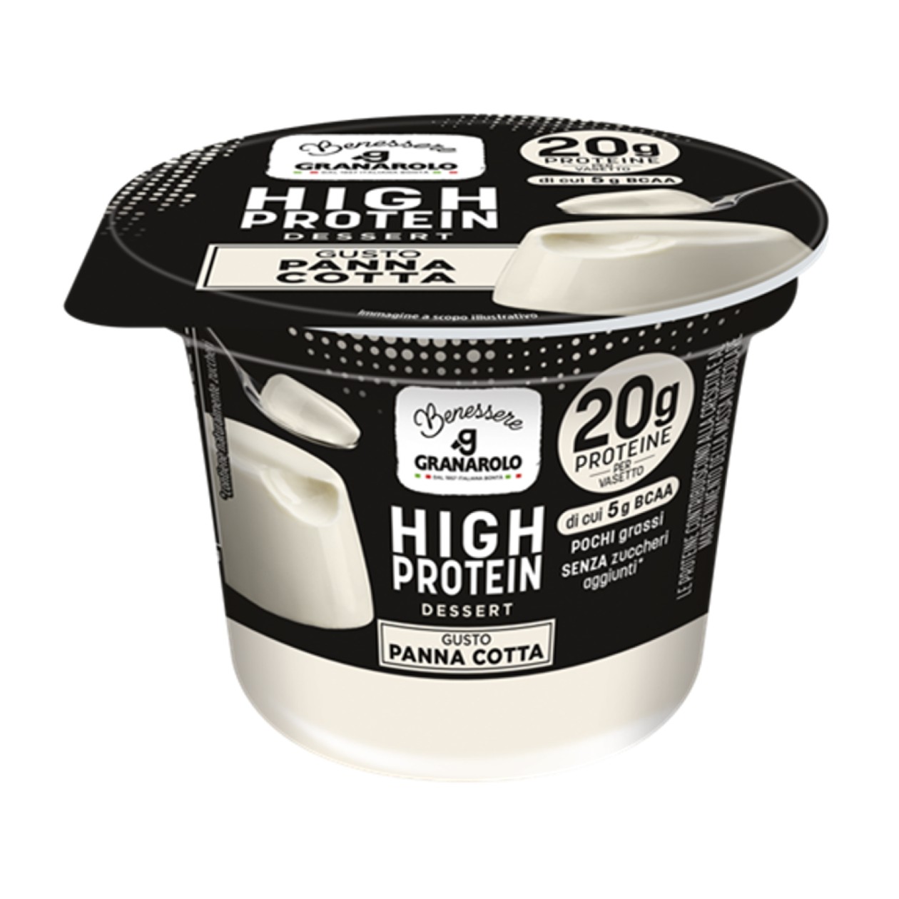 Granarolo, Benessere valgurikas panna cotta dessert, 200g (aegub peagi)