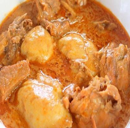 GROUNDNUT SOUP ONLY (KINDLY SELECT ASSORTED PROTEINS & CARBS OF CHOICE)