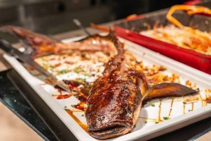 Foil Grilled Catfish ( our Standard weights 1-1.5kg  )