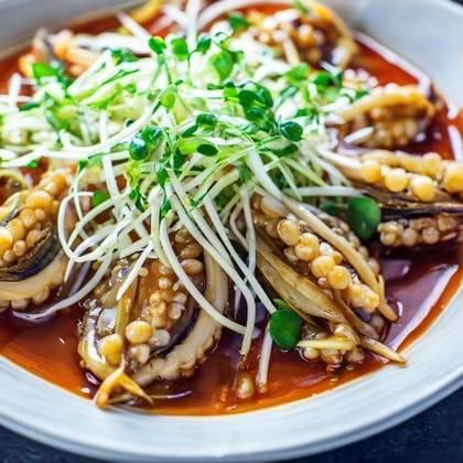 Squid with Bean Sprouts