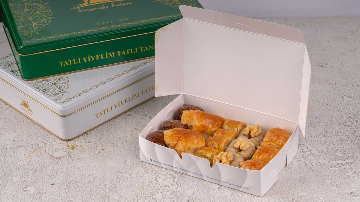 Turkish baklava Assorted with nuts