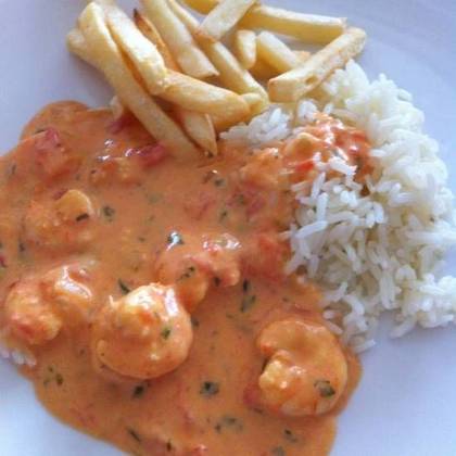 Shrimp Stroganoff