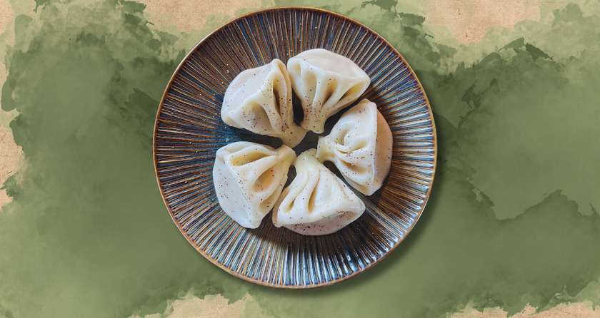 Chinkali with beef - pork