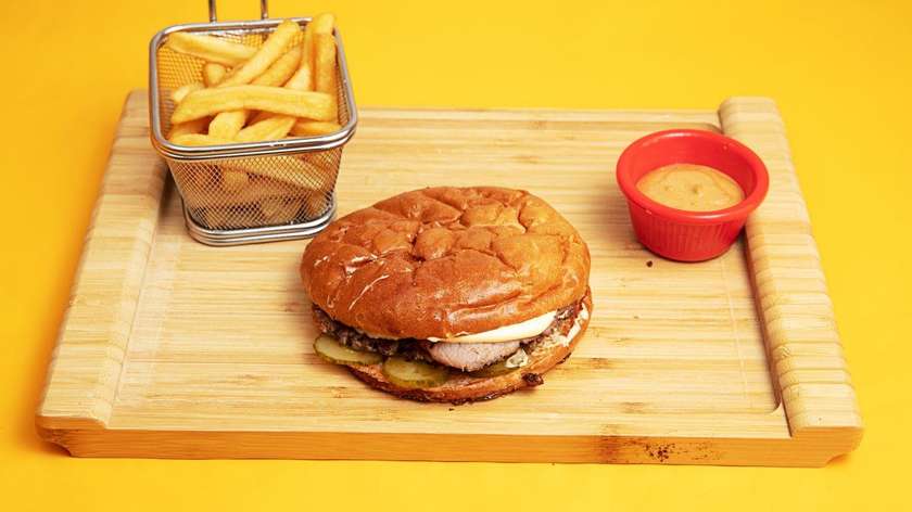 Bekonlu Smash Burger