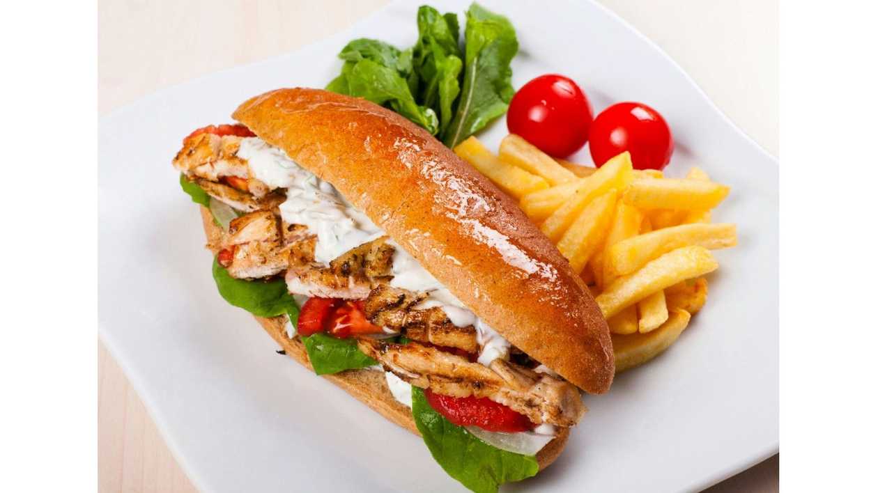 Chicken sandwich large