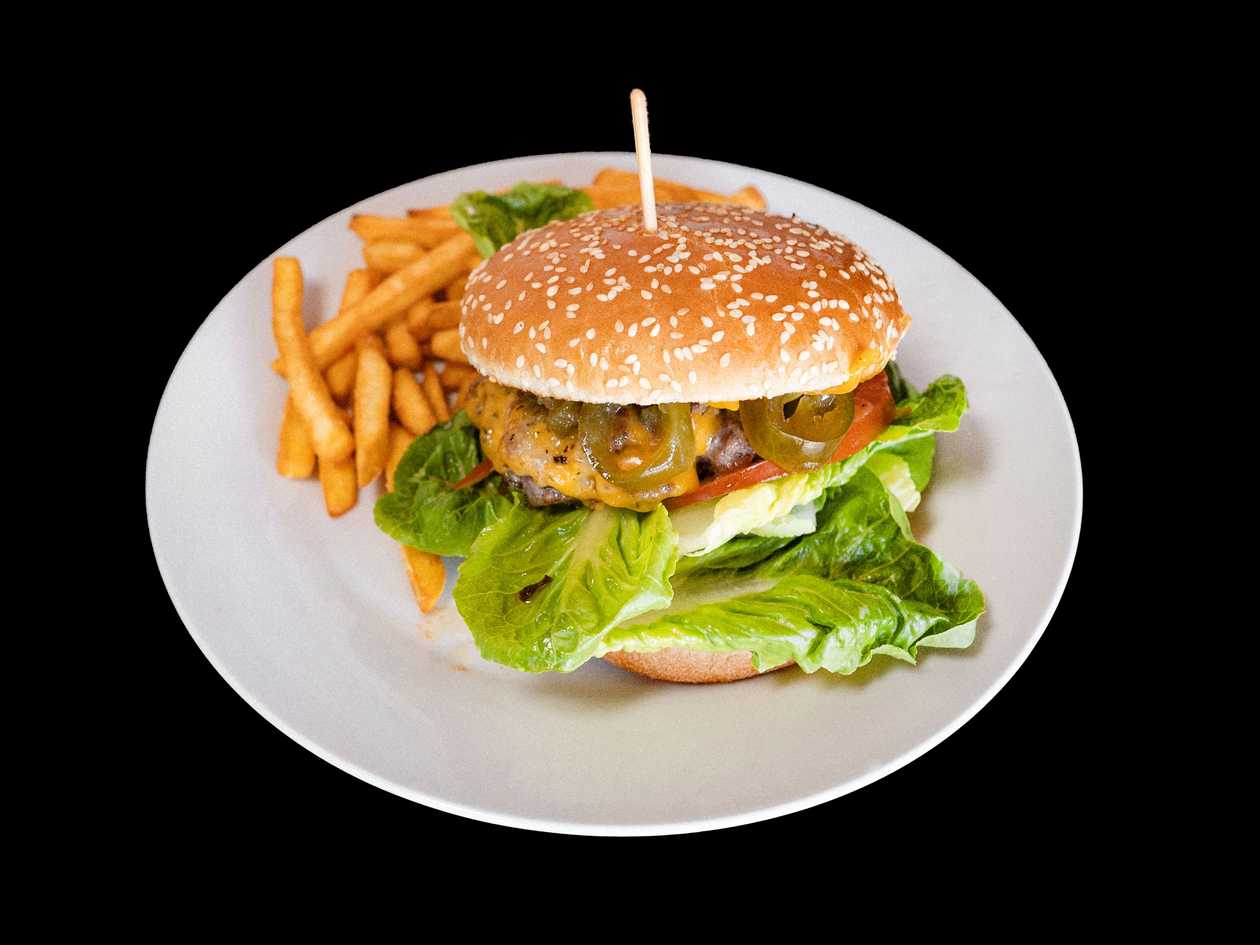 Jalapeños beef burger (200g)