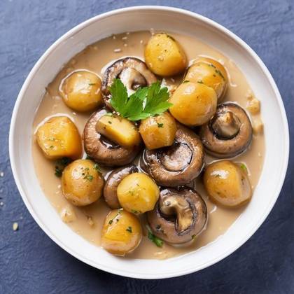 Aloo Mushroom