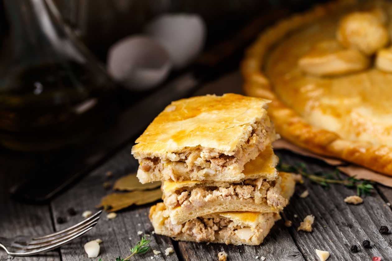 Cheese or Chicken Pie