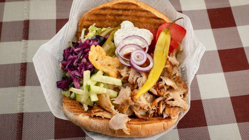Kebabas bandelėje