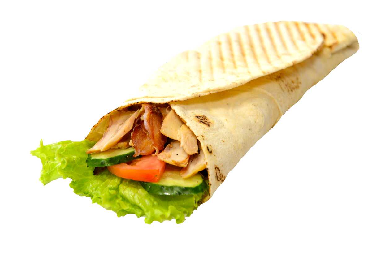 Kebab with adjika