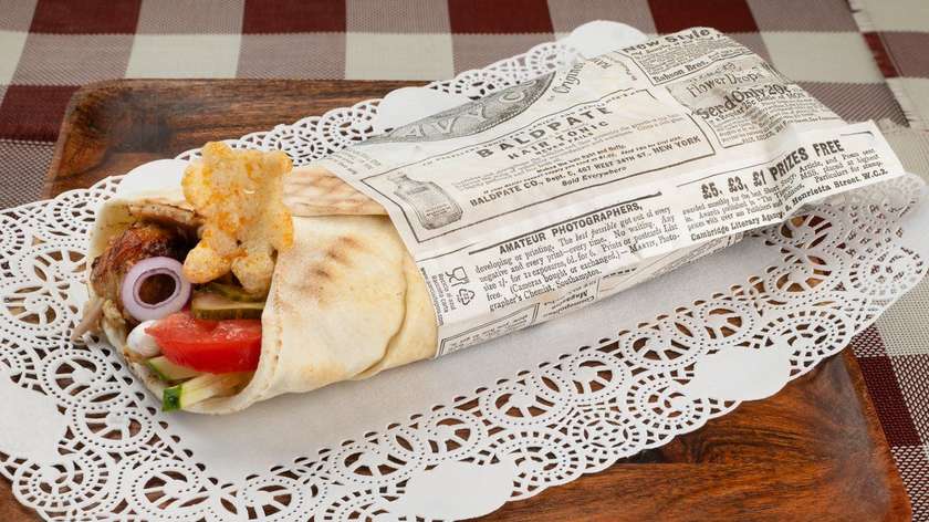 Kebabas lavaše