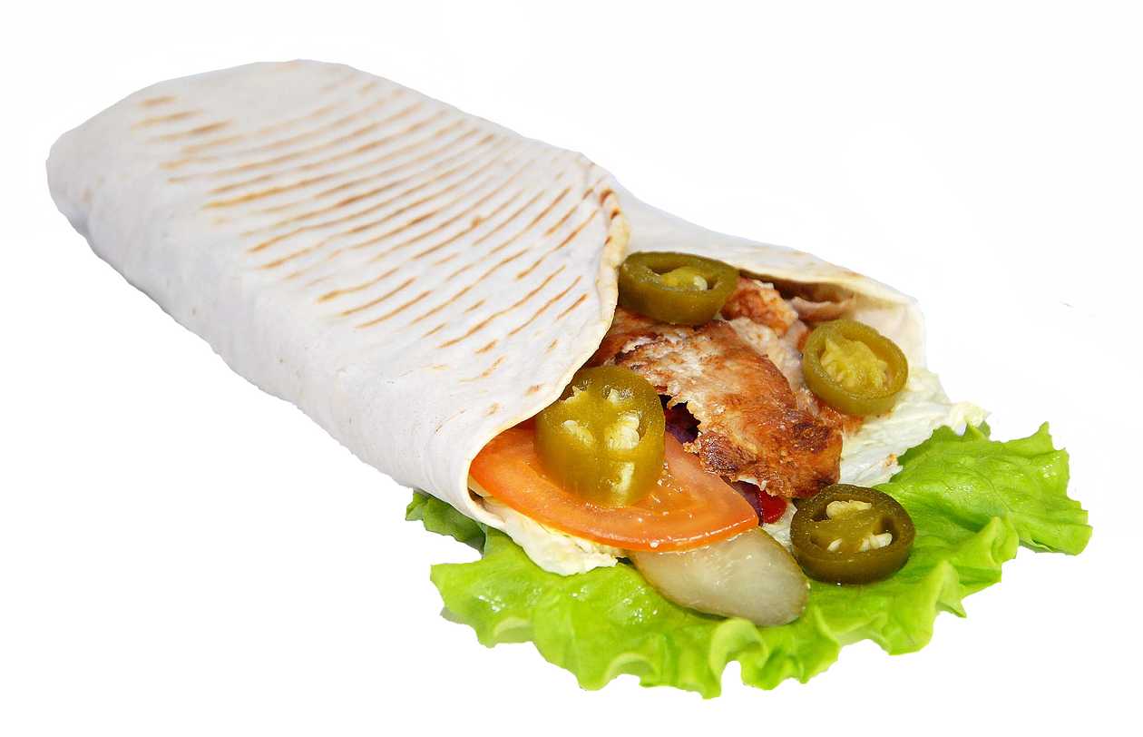 Kebab with jalapeno
