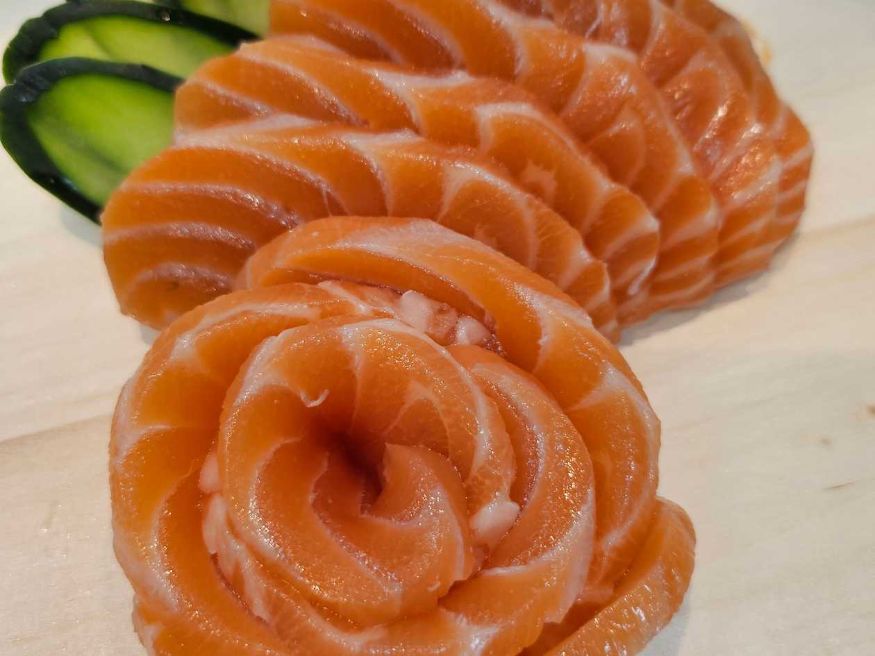 Salmon Sashimi