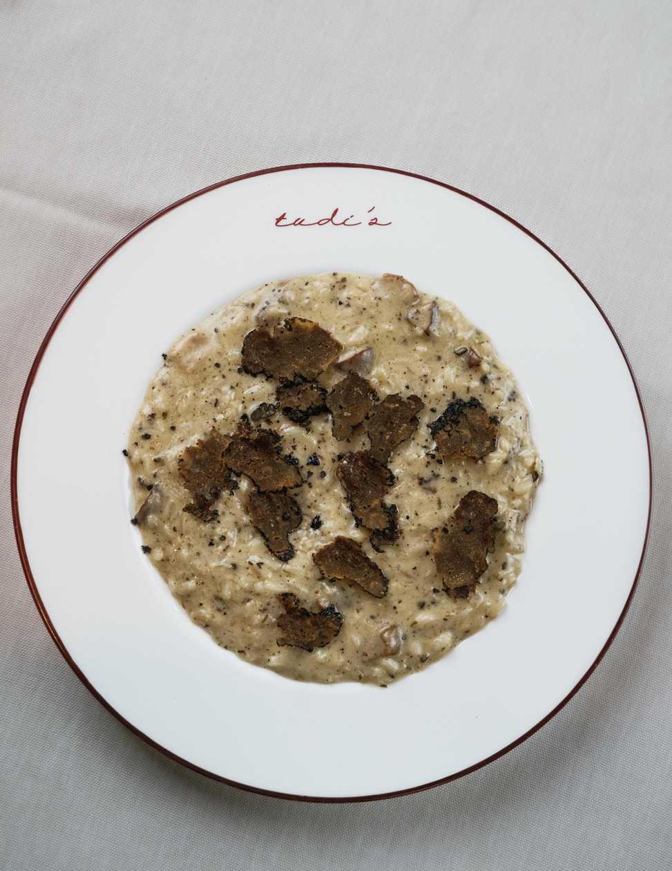 RISOTTO AI FUNGHI PORCINI E TARTUFO