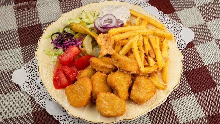 Nuggets lėkštė