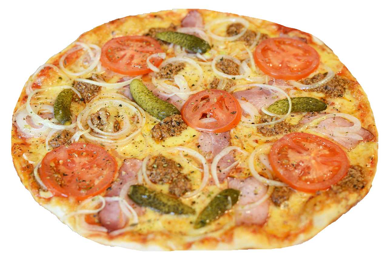 Homemade pizza XL