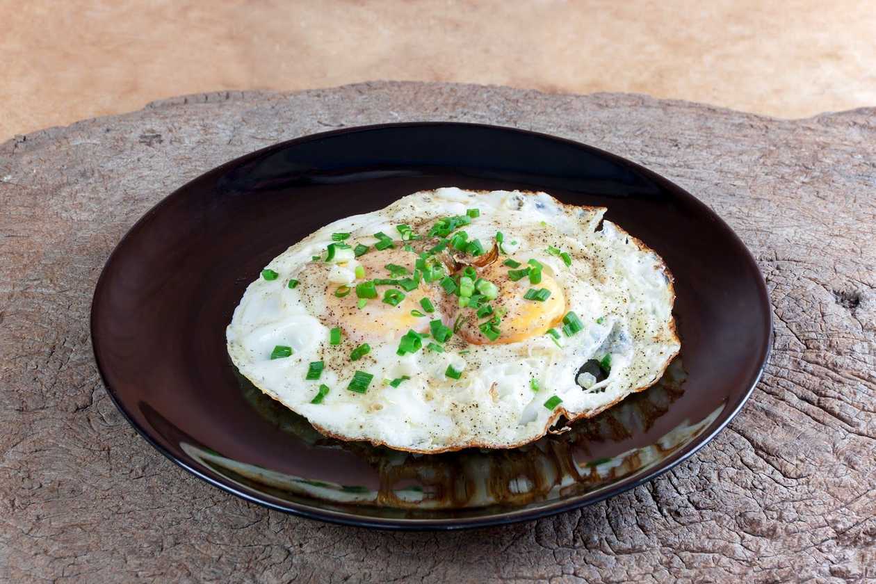 Plain Fried Eggs